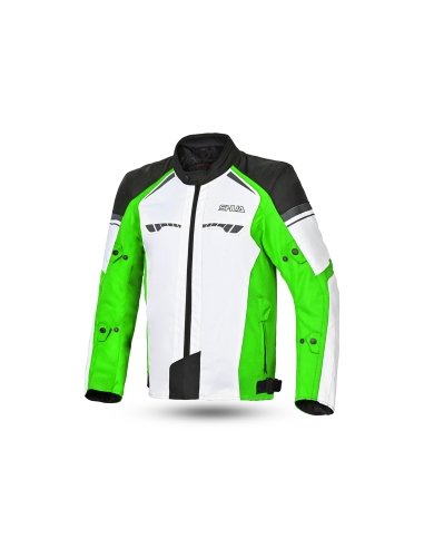 Shua Immortal Motorbike Touring Jacket Ice/Green/Black