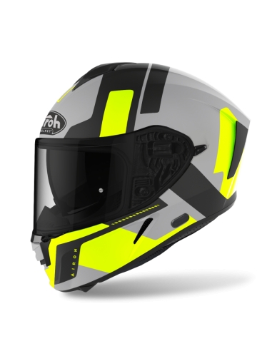 AIROH - CASCOS SPARK SHOGUN YELLOW MATT