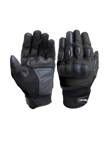 Saiko Classico Motorcycle Leather Gloves Black