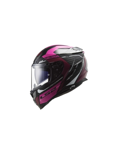 LS2 FF327 STORM CHALLENGER CT2 THORN ROSA CASCO INTEGRALE DA MOTOCICLISTA