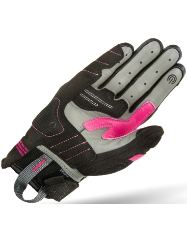 Shima ONE LADY - Guanti da moto da donna, ventilati, estivi, in rete, con  protezioni per nocche e dita, palmo rinforzato (rosa, XS) : .it: Auto  e Moto