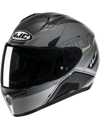 hjc c10 inka mc3h yellow full face motorbike touring helmet