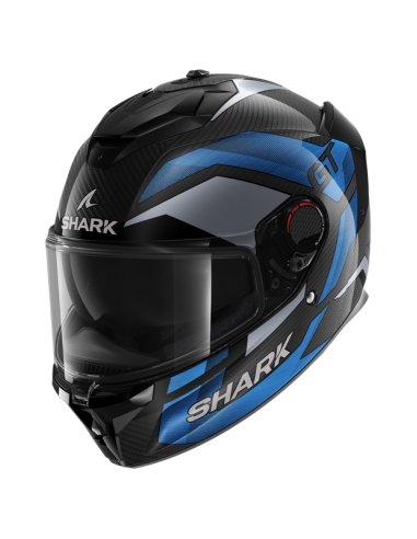 Shark - SPARTAN GT PRO CARBON Carbon Blue Chrom