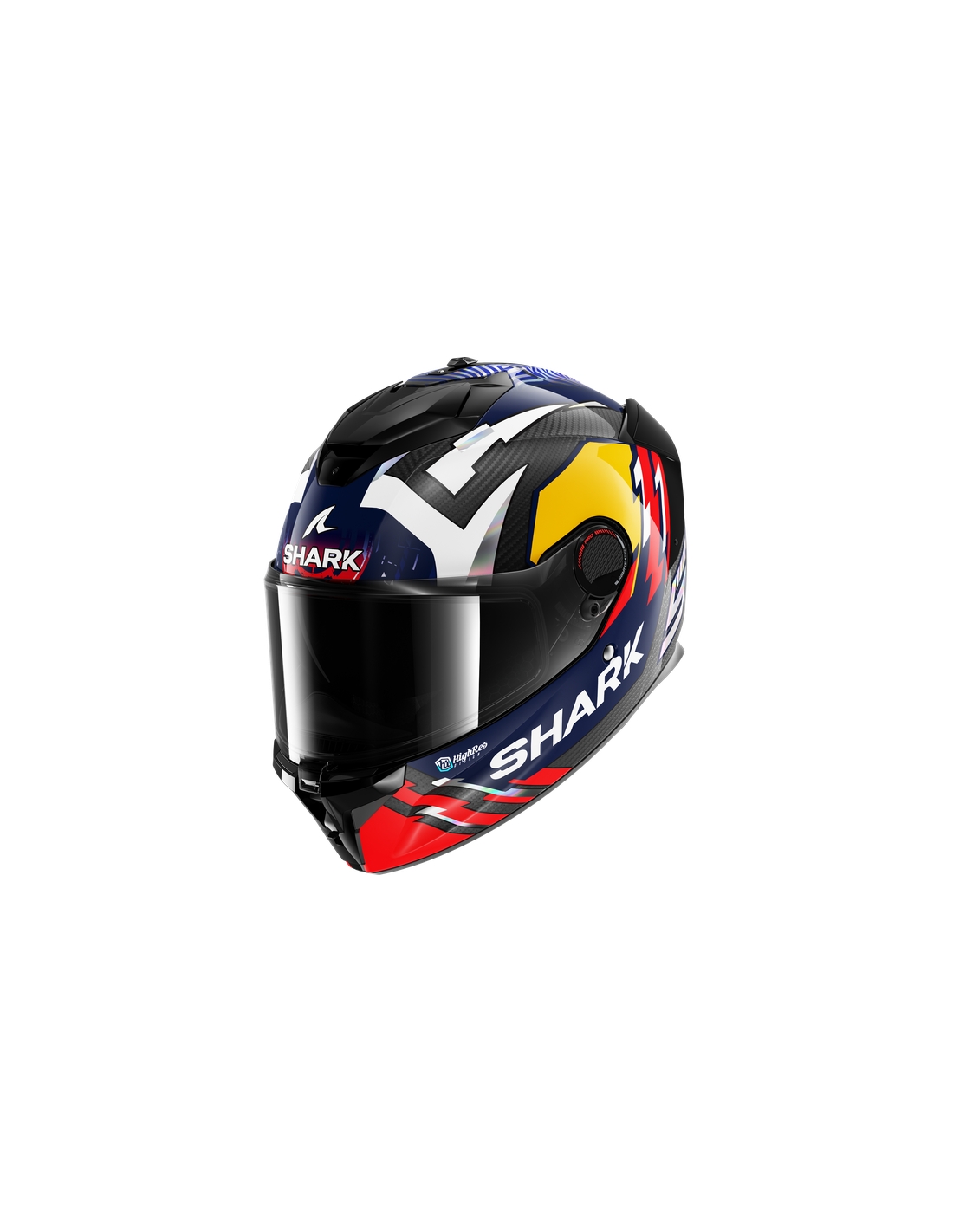 SPARTAN GT REPLIKAN ROSSO CASCO INTEGRALE IN FIBRA SHARK - Motorrace