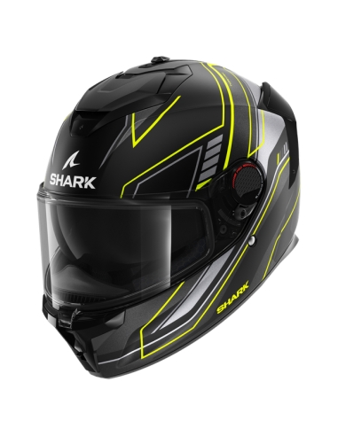 Shark Spartan GT Pro Toryan Noir Jaune Anthracite Casque De Moto De Course Intégral