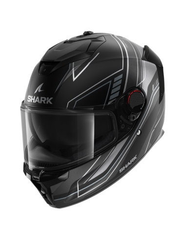 Casque de moto de sport intégral Shark Spartan GT Pro noir anthracite