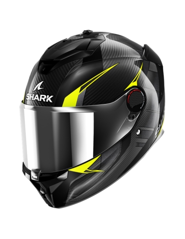 Shark - SPARTAN GT PRO CARBON Carbon Black Yellow