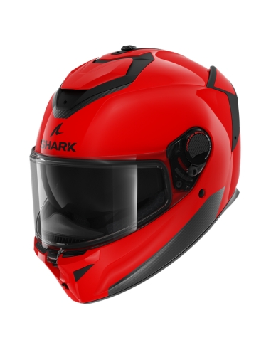 Casque de moto intégral Shark Spartan GT Pro Blank Rouge