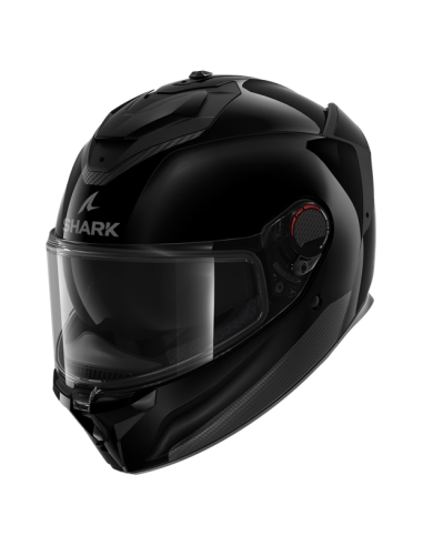 Shark spartan gt pro blank black full face motorbike sports helmet