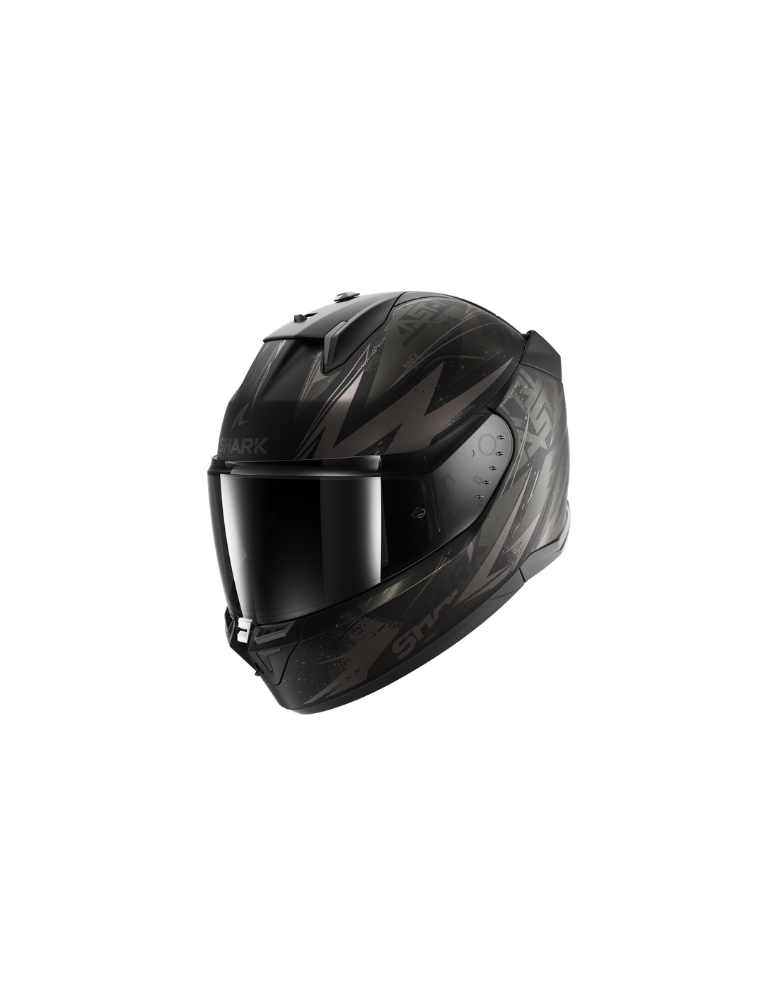 Casco da moto integrale Shark D-Skwal 3 sizler Mat Nero Antracite Antracite