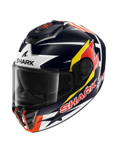 Shark Spartan RS Réplique Zarco Austin Bleu Rouge Blanc Casque De Moto De Sport Intégral