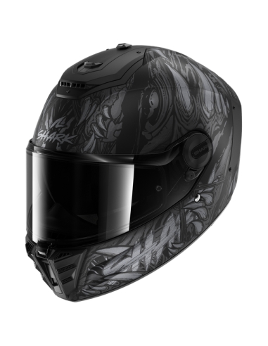 Shark spartan rs shaytan matt schwarz anthrazit anthrazit full face roadster helm