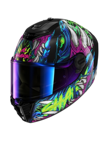 Shark - SPARTAN RS FIBRE Black Green Violet