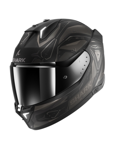 Shark Skwal i3 noir anthracite anthracite moto sur route Casque intégral