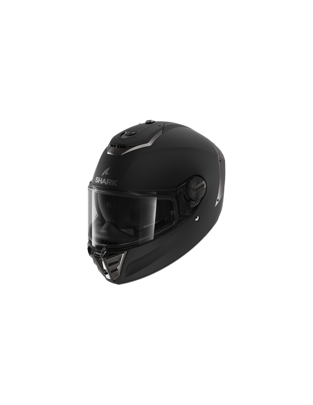 Casque moto intégral Shark Spartan Blank Blanc