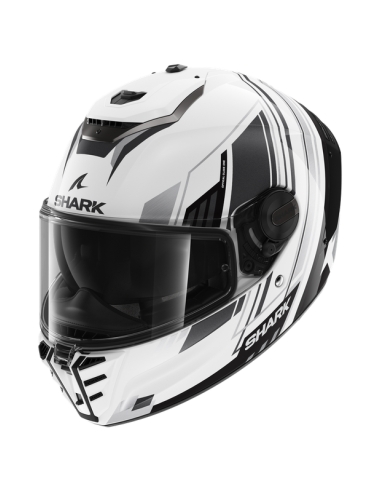 Shark - SPARTAN RS FIBRE White Black Chrom