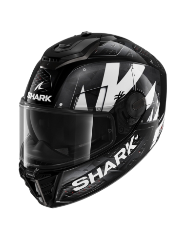 casque intégral shark spartan rs stingrey noir blanc anthracite roadster