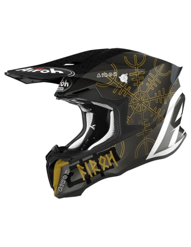 Airoh Twist 2.0 épée brillant mat casque de course de motocross hors route