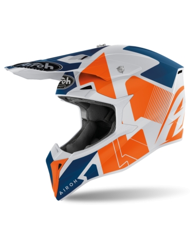 AIROH - CASCOS WRAAP RAZE ORANGE MATT