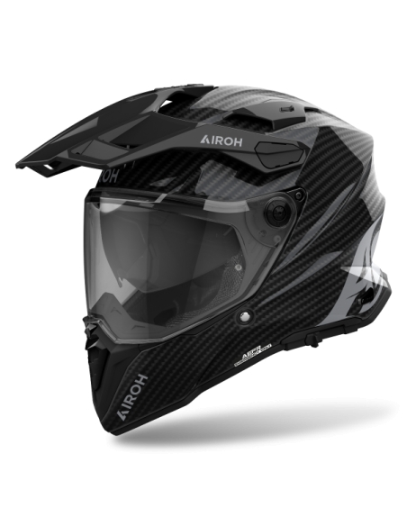 Airoh Commander Full Carbon Gloss Adventure Helmet