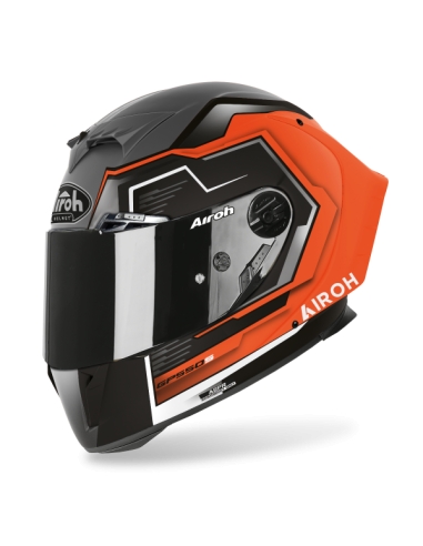 Airoh GP550 S Rush Naranja Fluo Mate Casco Integral Moto Touring