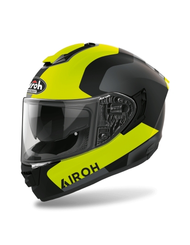 AIROH CASQUE MOTO INTÉGRAL ST.501 DOCK ON ROAD JAUNE MAT