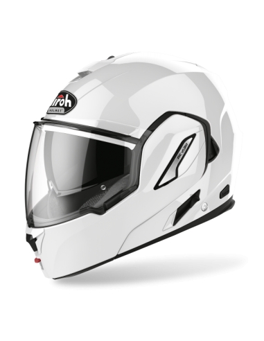 Airoh Rev 19 Color Blanco Brillo Casco De Moto Abatible