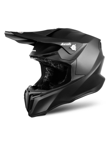 AIROH - CASCO DE MOTO OFF ROAD CASCOS TWIST 2.0 COLOR NEGRO MATE