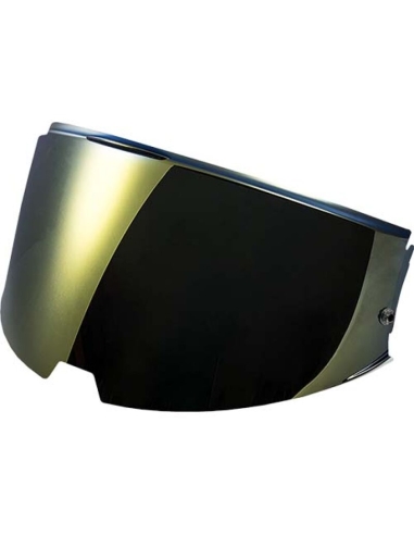 LS2 FF906 viseira ouro irídio capacete de motociclista