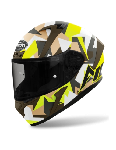 Airo Valor Army casco integral de moto de turismo mate