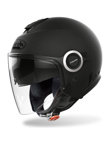 AIROH Helios HELIOS COULEUR NOIR MAT Casque de moto tout-terrain ouvert