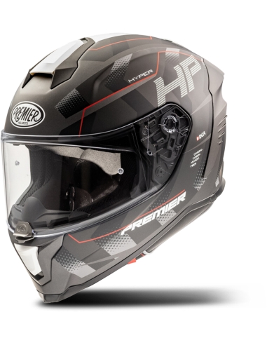 Premier Hyper Hp 92 Bm Casco Integral De Moto Racing