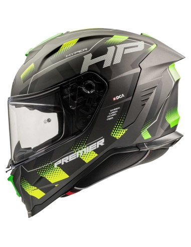 CASCO DA MOTO INTEGRALE PREMIER OMOLOGATO ECE 22 INTERNI RIMOVIBILI  TRASPIRANTI