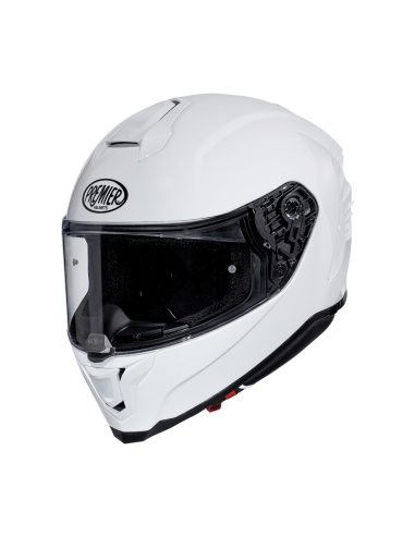 Casco integral de moto Premier HYPER U8 ECE 22.06 Blanco