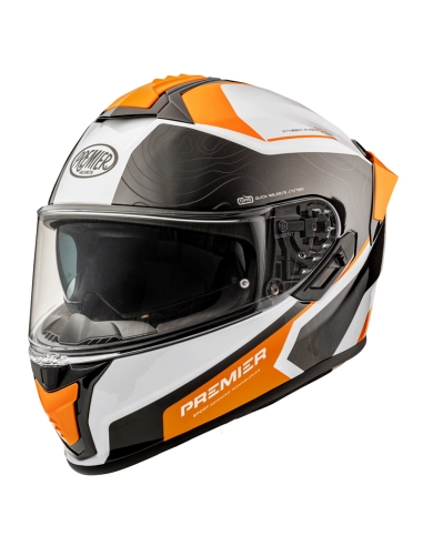 Casco de moto integral Premier Evoluzione DK 93