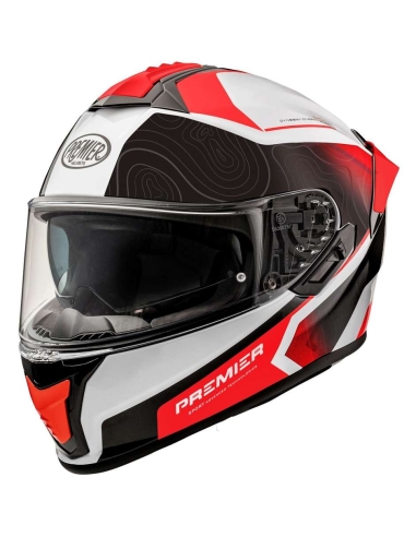 Casque moto intégral Premier EVOLUTION DK 2 BM