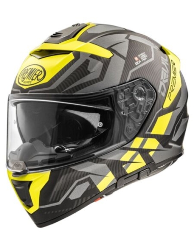 Casco de moto integral Premier DEVIL JC Y BM