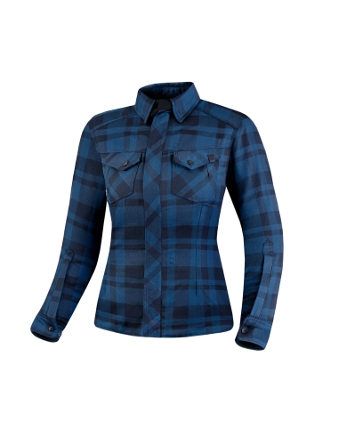 SHIMA Renegade 2.0 Blue Ladies Long Sleeve Motorbike Shirt