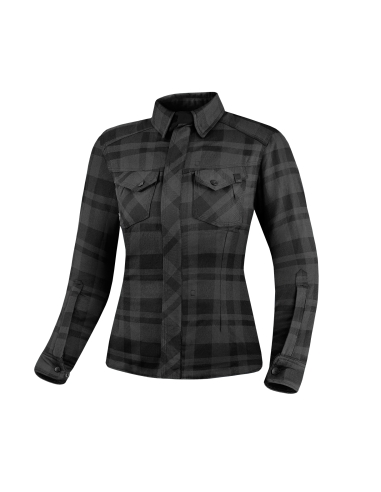 SHIMA Renegade 2.0 Black Ladies Long Sleeve Motorbike Shirt