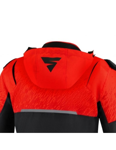 Chaqueta de moto Shima Drift Hood Roja Dirtbike