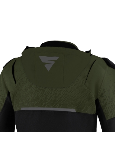 CHAQUETA SHIMA HOOD DRIFT KHAKI DIRT BIKE