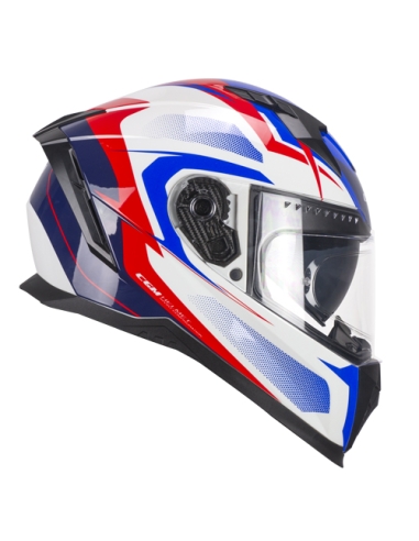 CGM 311G BLAST SPORT Casco de moto Urban Touring blanco azul