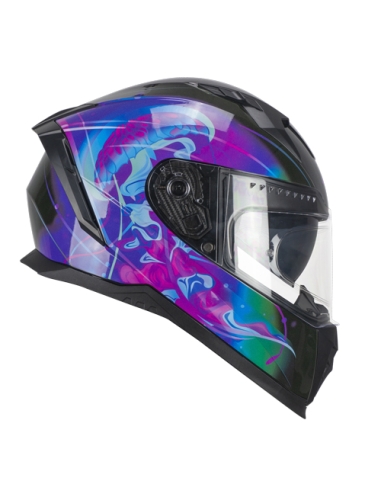 CGM 311G BLAST SPORT Casco de moto Urban Touring blanco azul