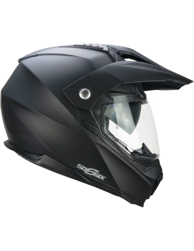 CGM 666A TWIN MONO Casco Integral Off-Road Negro