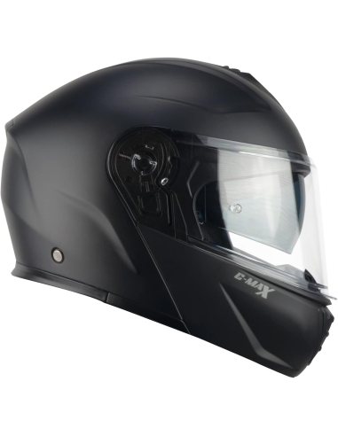 CGM 569A C-MAX MONO Casco moto flip up nero opaco