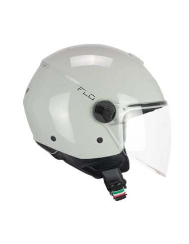 CGM 167A MONO Visera larga Street Wear Casco Jet Gris Ece 22.06