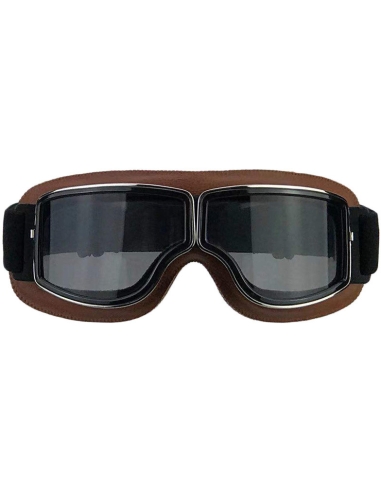 CGM 705V California Brown 75% Smoked motorbike helmet goggles