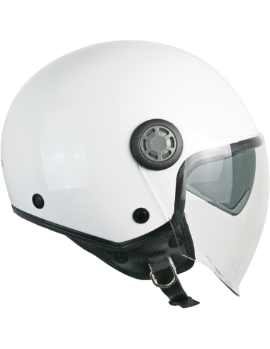 CGM SKA-P - 1SHA ZEN MONO Casco Jet Urban Riding Scooter Blanco