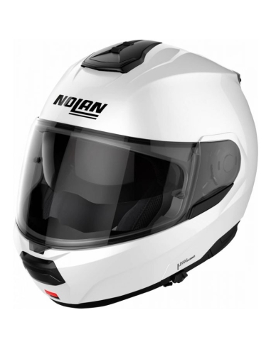 Casque de moto modulable Nolan N100-6 Special N-Com blanc