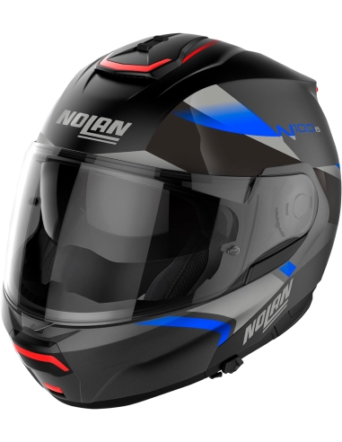 Nolan N100-6 Paloma Flat black lava grey modular motorbike helmet